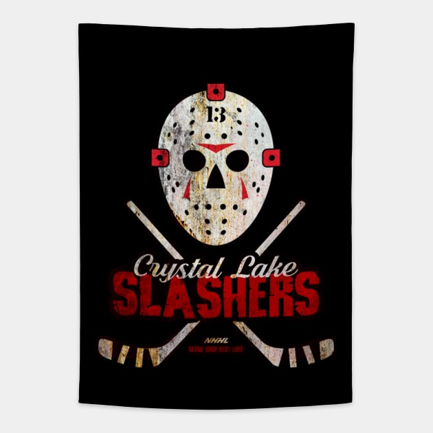 CRYSTAL LAKE SLASHERS Tapestry by BG305