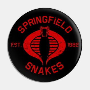 Springfield Snakes Pin