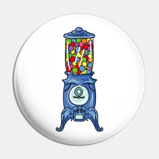 Retro Gumball Machine Pin