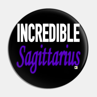 INCREDIBLE Sagittarius Pin