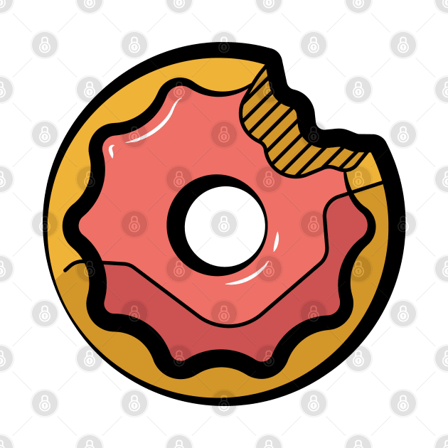 Bitten Donut by Teravitha