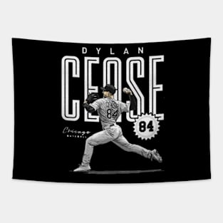 Dylan Cease Chicago W Card Tapestry