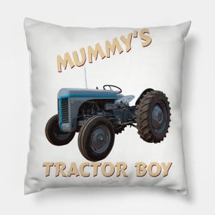 Mummy's tractor boy Pillow