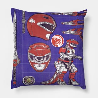 Red Power Weapons Pillow