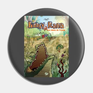 Frogs comics Book Pin