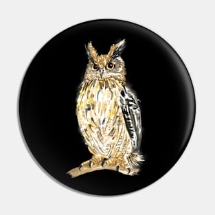 Proud Owl Pin