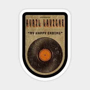 Vinyl vintage || Avril Lavigne || My Happy Ending Magnet