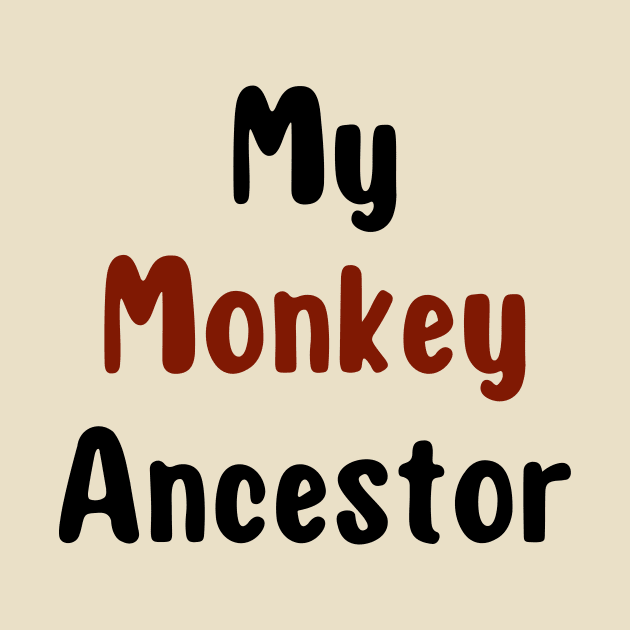 My Monkey Ancestor | A Playful and Informative Illustration of Primate Evolution by MrDoze