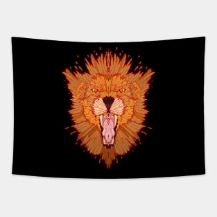 Lion art Desing Tapestry