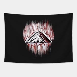 Mountain Illustration Tapestry