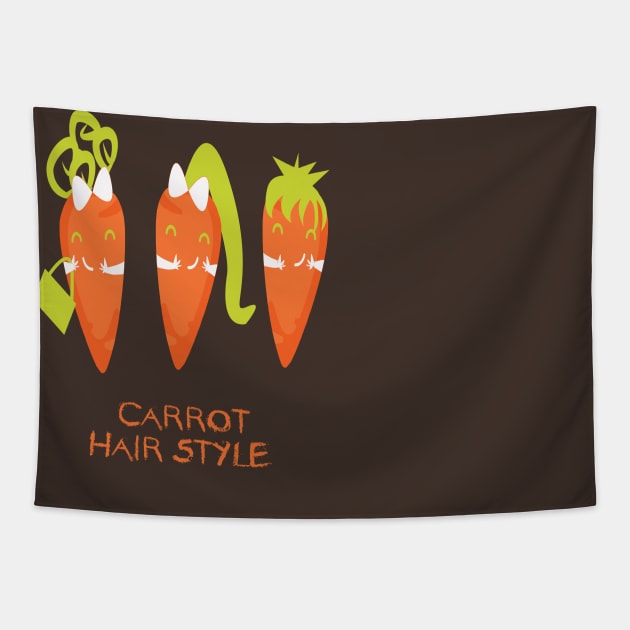 vegetables  t -shirt Tapestry by saru