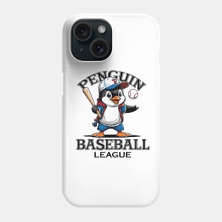 Penguin Baseball League Phone Case