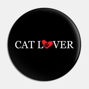 Cat Lover Pin