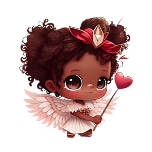 Cute Cupid Baby Girl Valentine Chibi T-Shirt