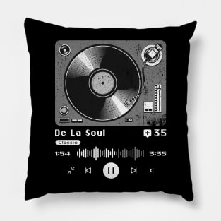 De La Soul ~ Vintage Turntable Music Pillow