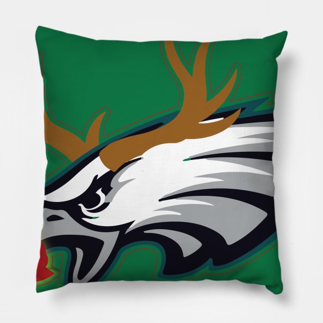 Iggles Holiday Pillow by MarcusCreative