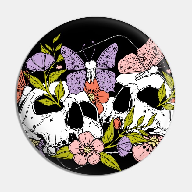 Skulls, flowers and tooth fairies Pin by Von Kowen