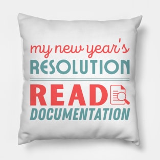 My new year's resolution read documentation for programmers Pillow