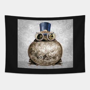 Steam Punk Frog Tapestry