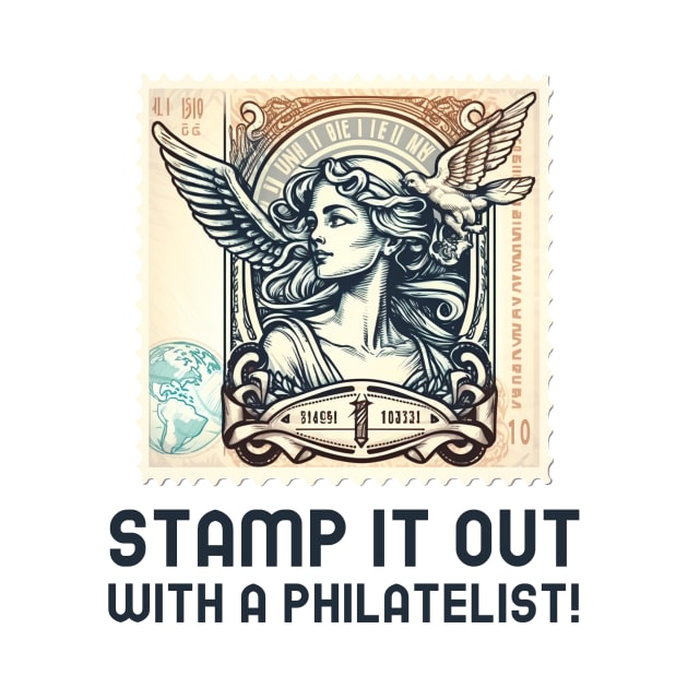 Stamp it out with a philatelist! by DnJ Designs