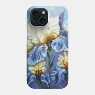 Irises Oil Painting 2 Phone Case