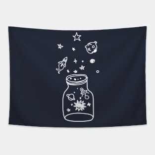 Jar Full of Stars Tapestry