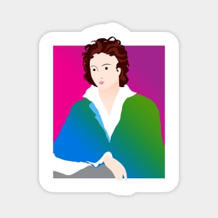 PERCY BYSSHE SHELLEY - POP ART ILLUSTRATION Magnet