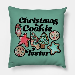 Christmas Cookie Tester Pillow