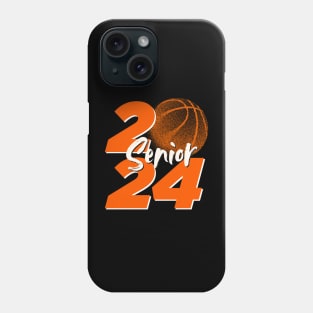 Class of 2024 Basketball Senior Shirt Senior 2024 Basketball Phone Case