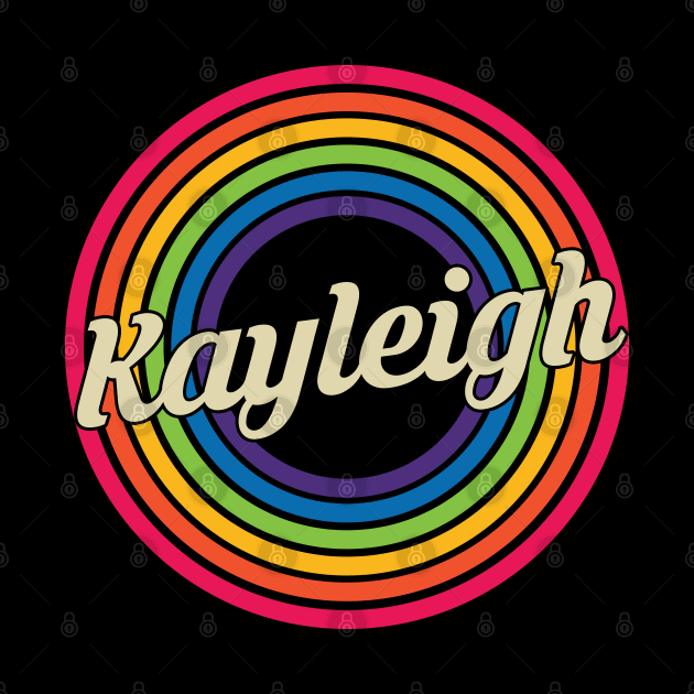 Kayleigh - Retro Rainbow Style by MaydenArt