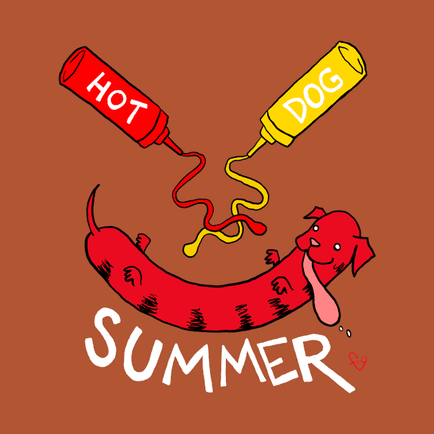 HOT DOG SUMMER by Figbar Lonesome