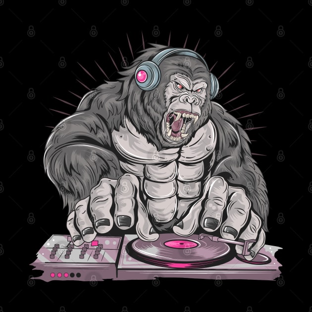 Dj Gorilla Music by BadDesignCo