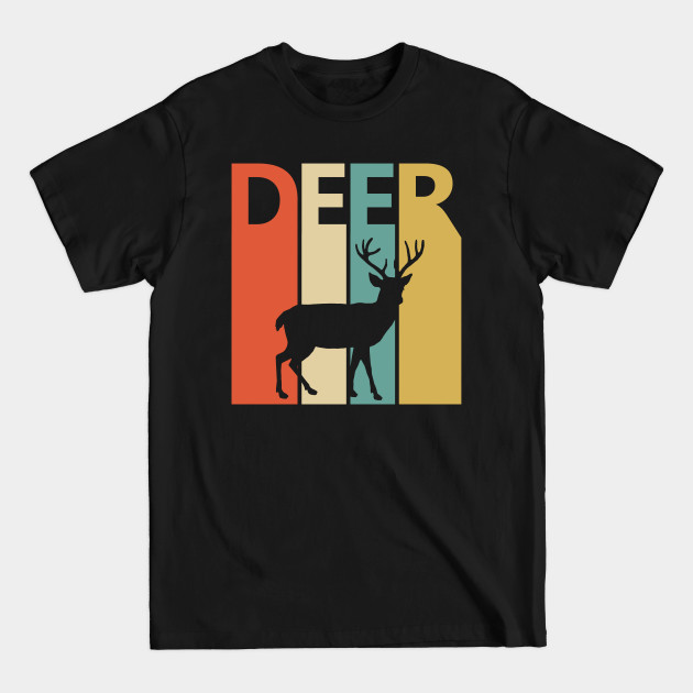 Disover Vintage 1980s Deer Animal Lover Gift - Deer - T-Shirt