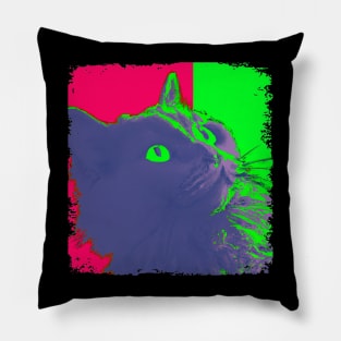 Nebelung Cat Pop Art - Cat Lover Gift Pillow