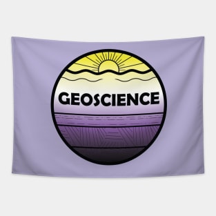 Nonbinary Pride Geoscience Cross Section Tapestry