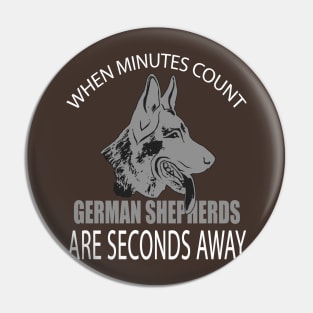 WHEN MINUTES COUNT GERMAN SHEPHERDS ARE SECONDS AWAY Pin