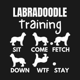 Labradoodle Training Labradoodle Dog Tricks T-Shirt