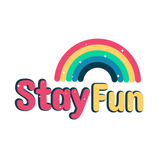 stay fun rainbow star T-Shirt