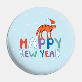 New Year tiger Pin