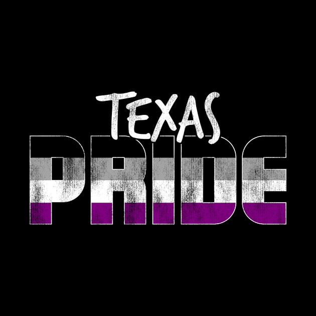 Texas Pride Asexual Flag by wheedesign