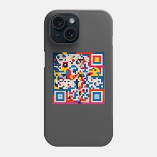 RickRoll QR Code Hidden Image Phone Case