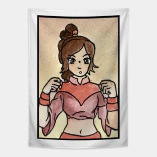 The Last Paintbender: Ty Lee Avatar Watercolour Tapestry