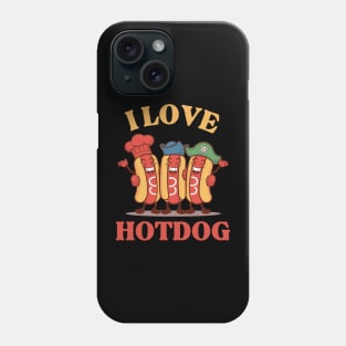 HOT DOG LOVER Phone Case