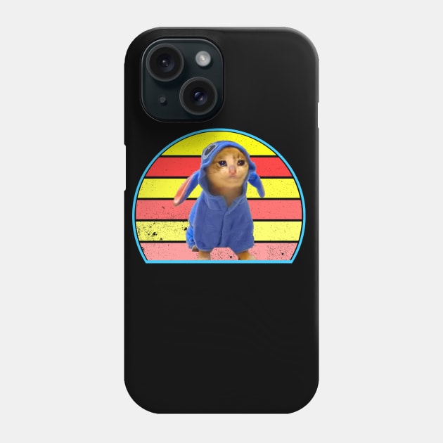 THE FUNNY  CAT MEMES INSIDE  STITCH Phone Case by S-Log