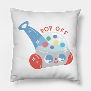 Pop off Retro Vintage Toy Art Pillow