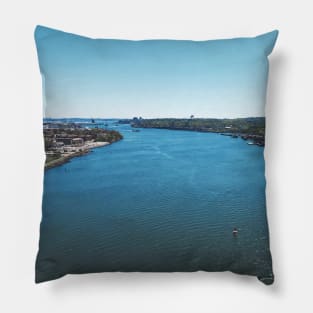 Views from the Bayonne Bridge, II Pillow