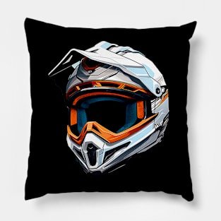 bike helmet design Pillow