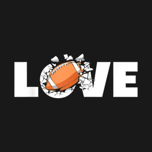 love football american T-Shirt