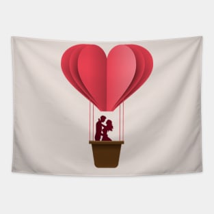 flying heart | valentine gift Tapestry