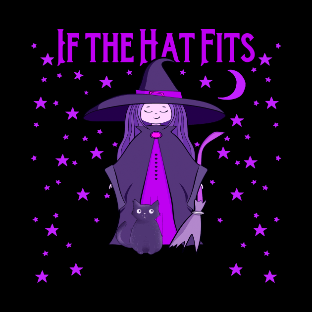 If the Hat Fits Purple Cheeky Witch® by Cheeky Witch